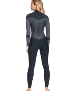 Roxy Womens 4/3 Syncro Back Zip GBS Wetsuit Jet/Black