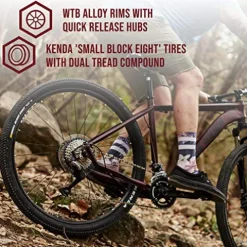 ROYCE UNION Lightweight Aluminum Mountain Bike Red