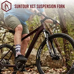 ROYCE UNION RHT Lightweight Aluminum Mountain Bike Red