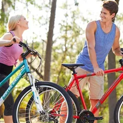 ROYCE UNION RMA 27.5″ Mens 21-Speed All-Terrain Mountain Bike, 20″ Aluminum Frame, Trigger Shift Red – Men’s Bike