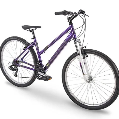 ROYCE UNION RMT 27.5″ Womens 21-Speed All-Terrain Mountain Bike 15″ Aluminum Frame Eggplant Purple – Women’s Bike
