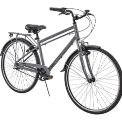 ROYCE UNION RMX 700c Mens 3-Speed Commuter Bike Gray