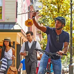 ROYCE UNION RMY 700c Mens 21-Speed Hybrid Comfort Bike 17″ Aluminum Frame Metallic Red