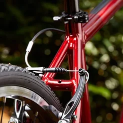 ROYCE UNION RMY 700c Mens 21-Speed Hybrid Comfort Bike 17″ Aluminum Frame Metallic Red