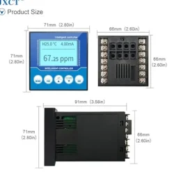 RS485 4-20mA Online Residual Chlorine Sensor Analyzer Controller