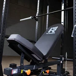 Rugged Strength & Fitness Half Rack with Extended Package Black