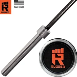 Rugged Strength & Fitness Half Rack with Extended Package Black