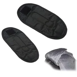 RUNmax Adjustable Weighted Vest with Shoulder Pads Option 150LBS Black