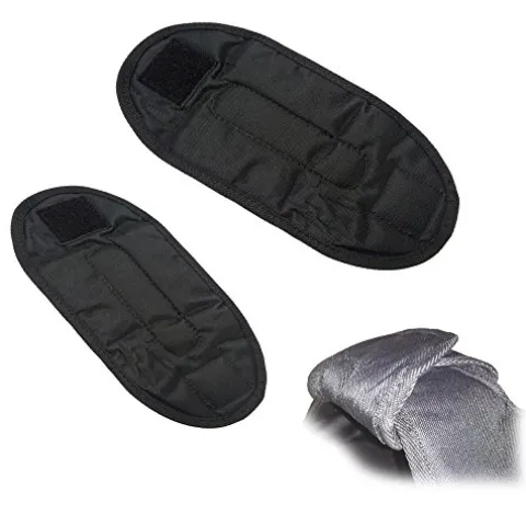 RUNmax Adjustable Weighted Vest with Shoulder Pads Option 150LBS Black