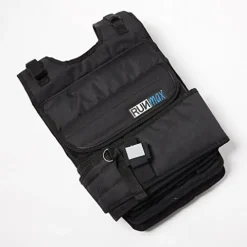RUNmax RUNFast Weighted Vest With Shoulder Pads Black