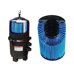 Rx Clear® 425 Quad Cartridge Filter Tank Black