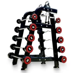 RYAN SHERWOOD Barbell Storage Rack Black