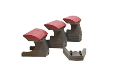 SalatBuddy Prayer Stool Gift Set Gray and Red