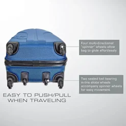 Samsonite Golf Hard-Sided Travel Cover Case Blue