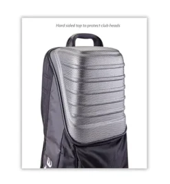 Samsonite Golf Travel Cover with Shark Wheels Blue