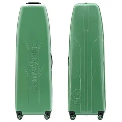 Samsonite Primo Deluxe Hard Sided Golf Travel Cover Alpine Green