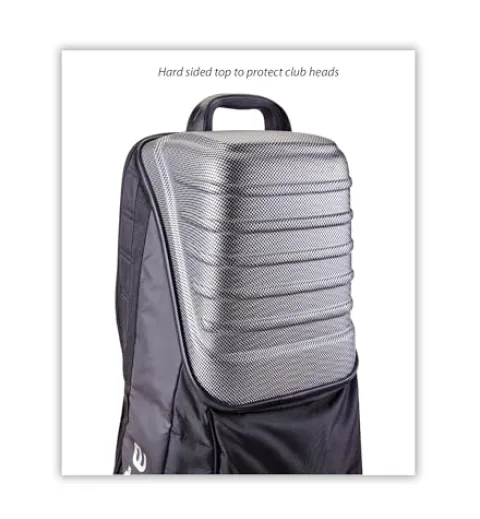 Samsonite Protector Golf Travel Cover with Shark Wheels Red/TerraCotta