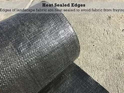 Sandbaggy Landscape Fabric | 40 Year Weed Mat & Ground Cover | 3 ft x 500 ft – 10 Rolls Blue