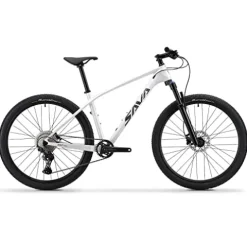 SAVADECK Carbon Fiber Mountain Bike Shimano 11-Speed White