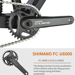 SAVADECK Carbon Fiber Mountain Bike Shimano 11-Speed White