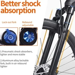 SAVADECK Carbon Fiber Mountain Bike Black