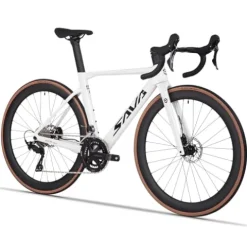 SAVADECK Carbon Fibre Road Bike White