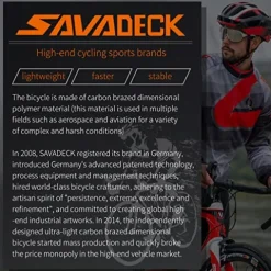 SAVADECK Carbon Gravel Road Bike Shimano GRX400 20-Speed White 54cm