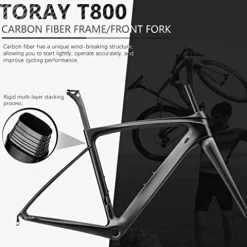 SAVADECK Carbon Road Bike HERD6.0 T800 Carbon Fiber 700C with Shimano 105 22 Speed Groupset Red White