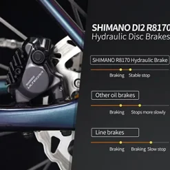 SAVADECK Carbon Road Bike Ultegra Di2 8170 Groupset Black Red