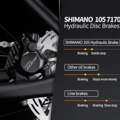 SAVADECK Carbon Road Bike Lightweight 24-Speed Black