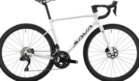 SAVADECK Carbon Road Bike Lightweight 24-Speed Shifting Road Bicycle White