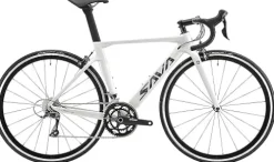 SAVADECK Carbon Road Bike with Shimano SORA R3000 18 Speed Derailleur System White