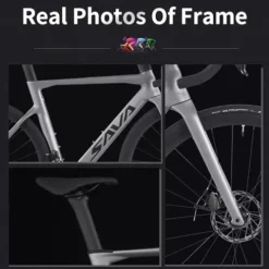 SAVADECK Carbon Road Bike T800 700C 105 R7000 22 Speed Grey