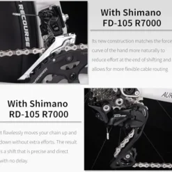 SAVADECK Carbon Road Bike Black