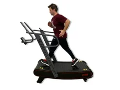SB Fitness Equipment CT400 Self Generated Curved Commercial Exercise Treadmill Black