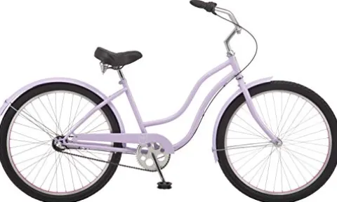 Schwinn Adult Beach Cruiser Bike Purple