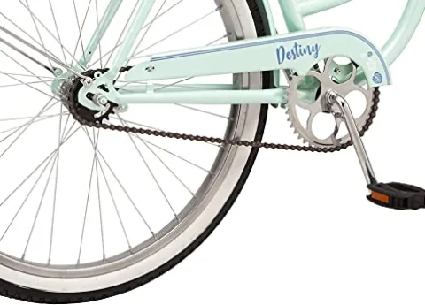 Schwinn Destiny Beach Cruiser Bike 26-inch Sea Foam