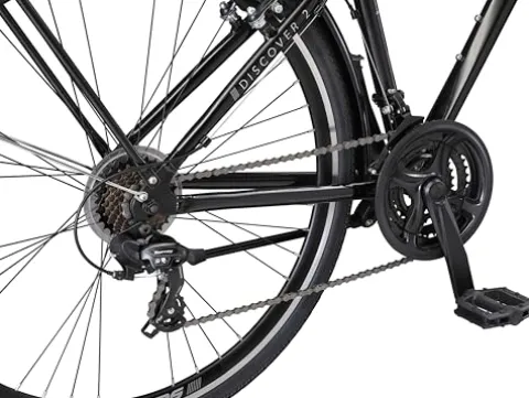 Schwinn Discover 2 Adult Hybrid Bike Black/Discover 2