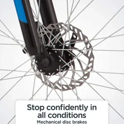 Schwinn GTX 2.0 Comfort Adult Hybrid Bike 700c Black/Blue