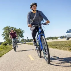 Schwinn GTX 4.0 Comfort Adult Hybrid Bike Blue