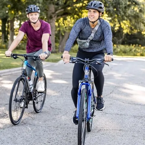 Schwinn GTX 1.0 Comfort Hybrid Bike 700c Black