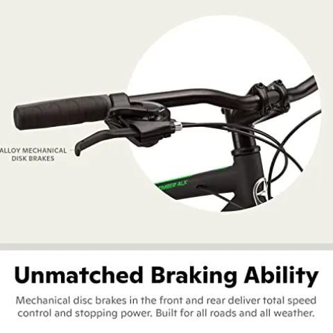 Schwinn High Timber ALX Mountain Bike Black/Green