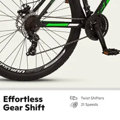 Schwinn High Timber ALX Mountain Bike Black/Green