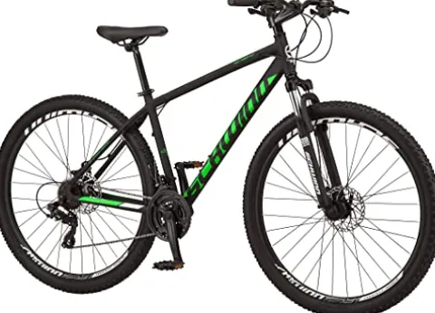 Schwinn High Timber ALX Mountain Bike Black/Green