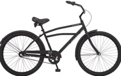 Schwinn Huron Adult Beach Cruiser Bike 3-Speed Black