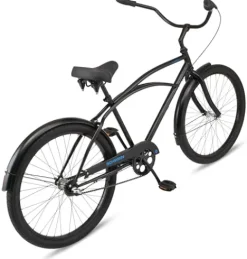 Schwinn Huron Adult Beach Cruiser Bike 26-Inch Black