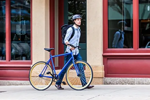 Schwinn Kedzie Single-Speed Fixie Road Bike Blue