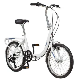 Schwinn Loop Adult Folding Bike White