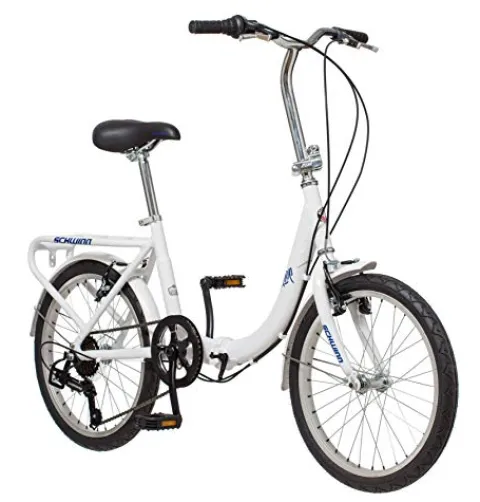 Schwinn Loop Adult Folding Bike White