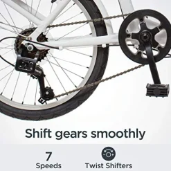 Schwinn Loop Adult Folding Bike White